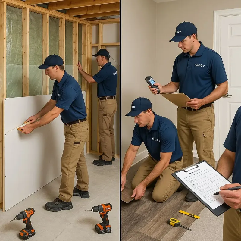 Repairs and Reconstruction process in Hickory, NC